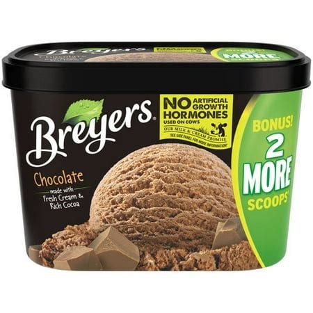 Breyers Chocolate Ice Cream, 56 oz - Walmart.com