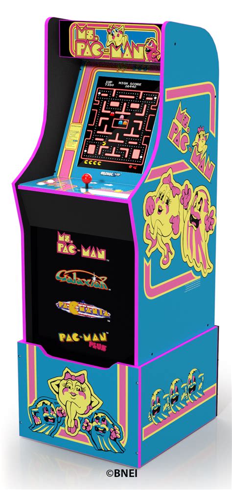 Ms Pacman Arcade Machine with Riser, Arcade1Up - Walmart.com | Pacman ...