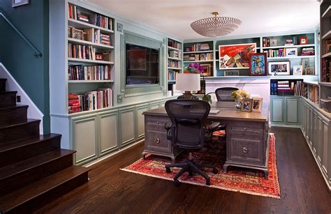 Basement Home Office Design And Decorating Tips