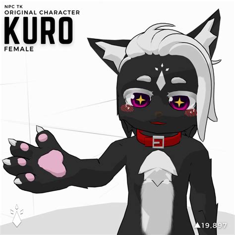 [VRC Avatar] Original Character - Kuro Female