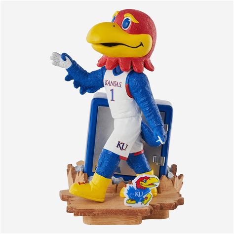 Big Jay Kansas Jayhawks Mascot Bank Bobblehead FOCO