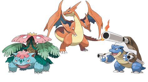 Pokemon X and Pokemon Y gives original starters Mega Evolutions