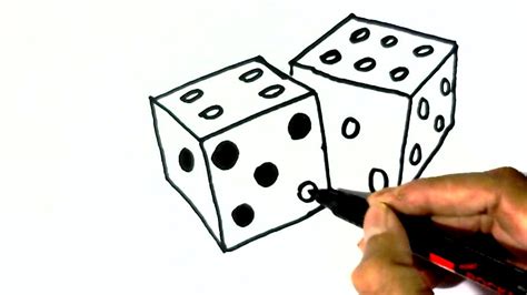 how to draw dice on fire - vannormanboringbar