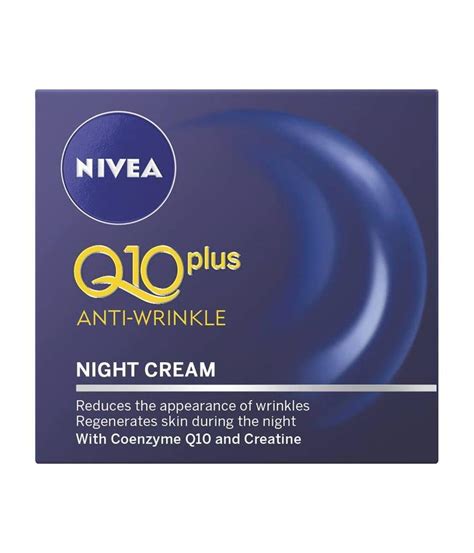 Amazon.com: NIVEA Q10 plus Anti-Wrinkle Night Care 50ml - Pack of 2: Beauty