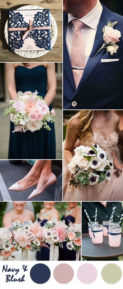 Ten Most Gorgeous Navy Blue Wedding Color Palette Ideas For 2016 ...