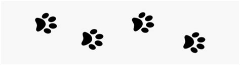 Paw Print Trail Clipart