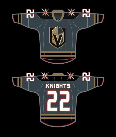 Vegas Golden Knights Jersey Concepts - SinBin.vegas