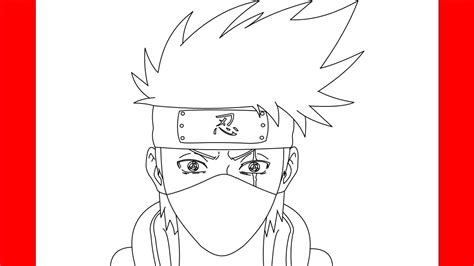 How To Draw Kakashi39s Mangekyou Sharingan Youtube