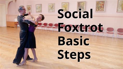 Social Foxtrot - Basic Steps for Beginners Figures 00:36 Quarter Turn ...