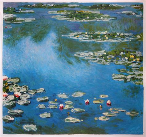 Water Lilies 1906 - Claude Monet Hand-painted Oil Painting ...