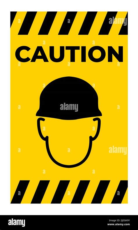 Wear helmet Sign symbol Isolate On White Background,Vector Illustration ...