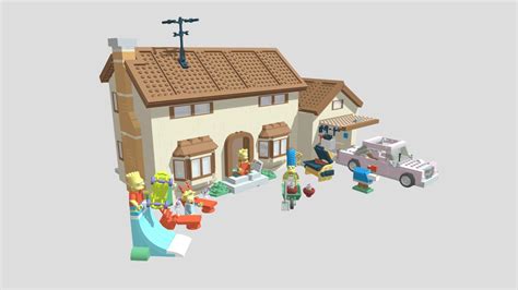 LEGO 71006 The Simpsons House - 3D model by Sleepy Sea Otter ...