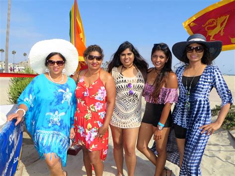 Beach Party in Long Beach California hosted by the Sri Lanka America ...