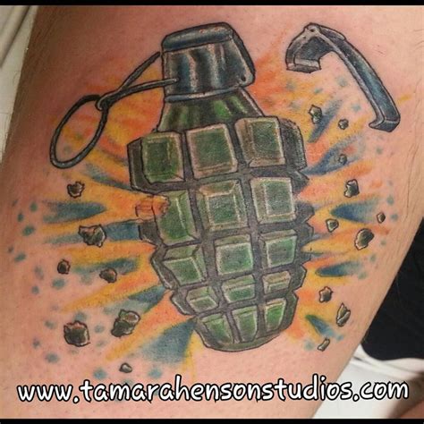 TATTOO: Grenade by briescha on DeviantArt