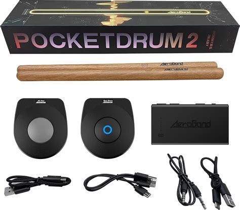 AeroBand Electronic Drum Set PocketDrum 2 PLUS, Air Drum Sticks ...