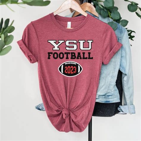 YSU Football 2023 Schedule T Shirt - Breakingo