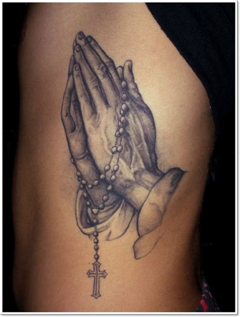 Top 25 Praying Hands Tattoos for the Faithful | Praying hands tattoo ...