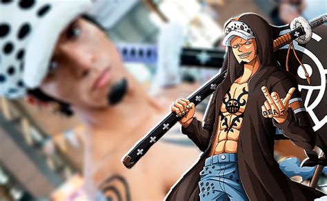 Álvaro es Trafalgar Law live-action en cosplay de One Piece