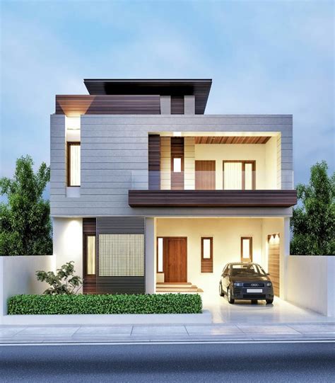 21 Impressive Modern Two Storey Exterior Renders for Inspiration ...