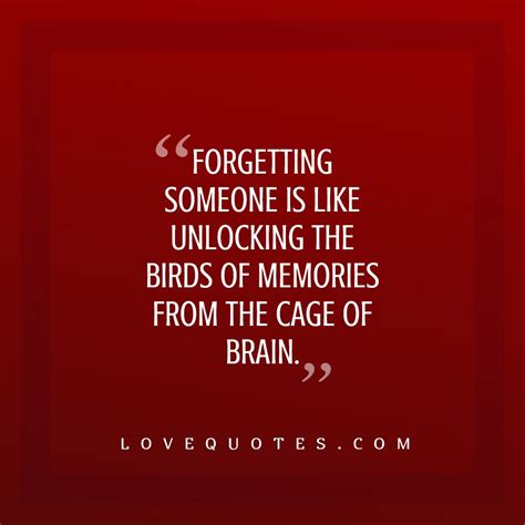 Forgetting Someone - Love Quotes