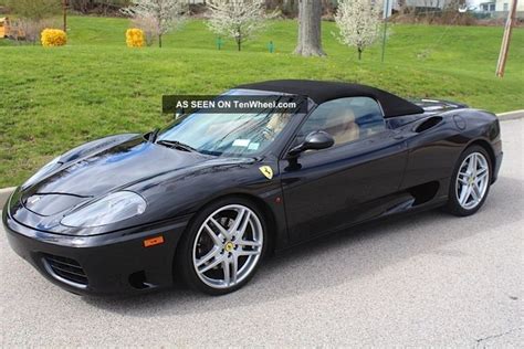 2001 Ferrari 360 Spider Convertible 2 - Door 3. 6l