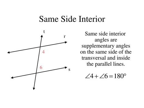 Same Side Interior Angles Congruent Or Supplementary | Awesome Home