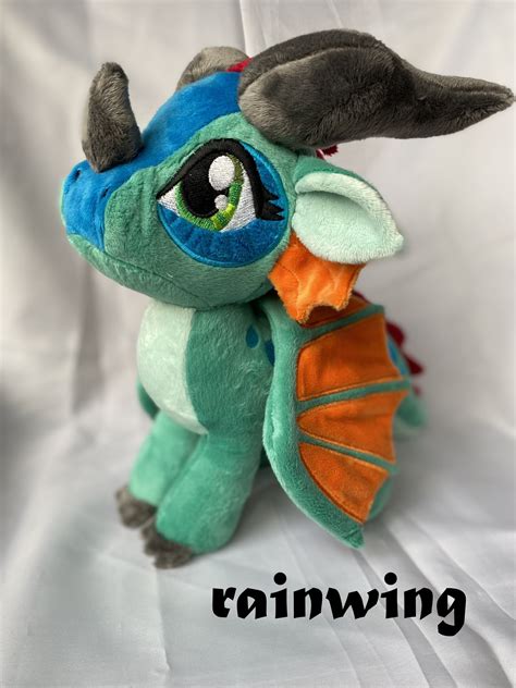 Wings of Fire Plush Deluxe Dragon Plush Custom Plush - Etsy Australia