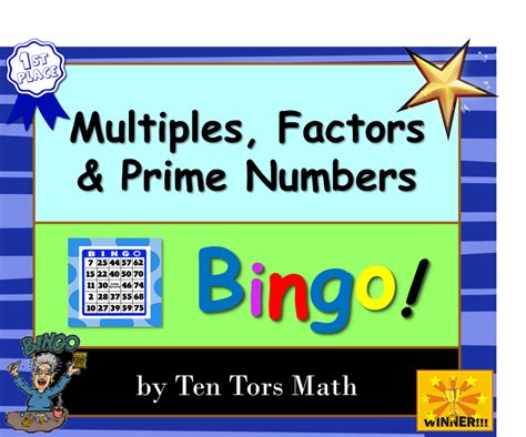 Multiples, Factors and Prime Numbers Game | Made By Teachers