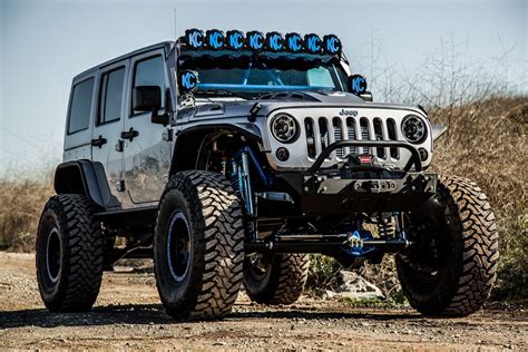 Lifted Jeep Wrangler Mudding