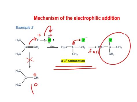 ShowMe - electrophilic addition