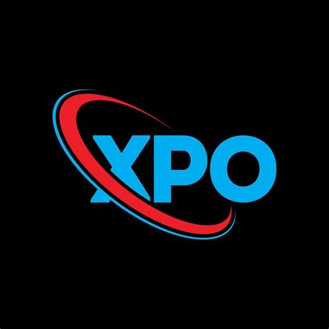 logotipo de xpo. carta xpo. diseño del logotipo de la letra xpo ...