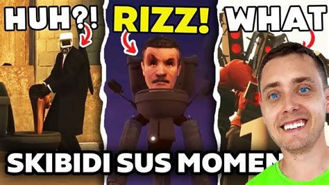 Elite Cameraman and MOST SUS MOMENTS IN SKIBIDI TOILET REACTION - YouTube