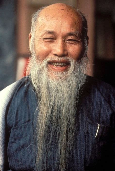 Asian Facial Hair: Chinese Man with Short Beard