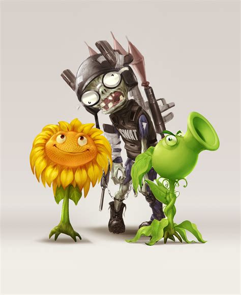 ArtStation - PVZ GW Character Concepts