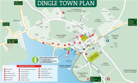 Dingle Town Map – Town Maps