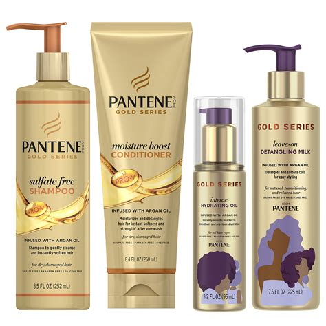 Buy Pantene, Shampoo, Conditioner, Detangling Milk, and Hair Oil Kit ...