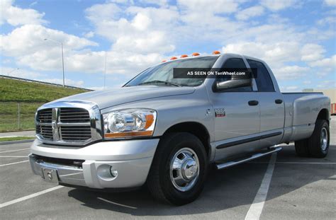 2007 Dodge Ram 3500 Slt Quad Cab 5. 9l Cummins Turbo Diesel