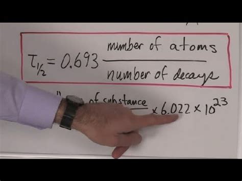 An Easy Equation to Calculate the Half-Life of an Isotope : Chemistry ...