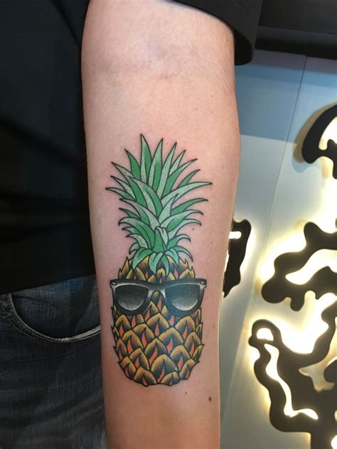 Pineapple tattoo Face Tats, Pineapple Tattoo, Flash Design, Tattoos And ...