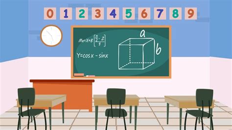 Math Classroom Background in Illustrator, JPG, SVG, EPS, PNG - Download ...