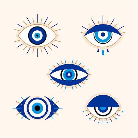 Evil Eye Symbol Set: A Captivating Collection of Pictograms | IMGPANDA ...