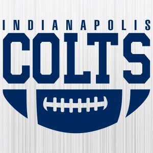 Indianapolis Colts SVG | Indianapolis Colts NFL Logo PNG