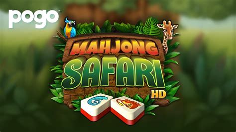 Mahjong Safari HD - Official Pogo Trailer - YouTube