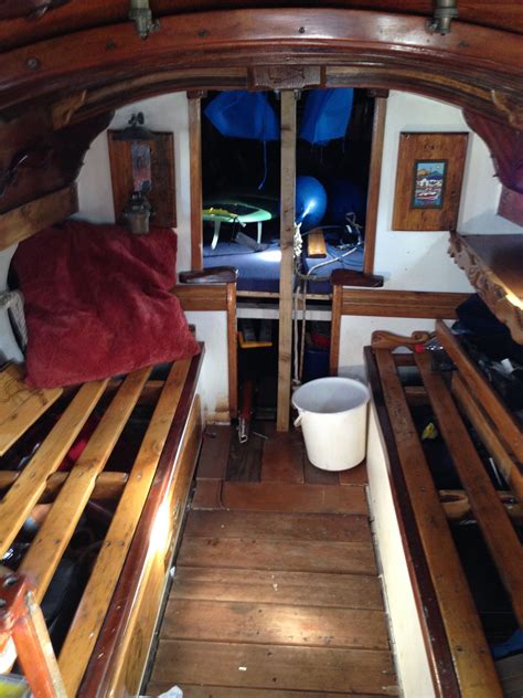 Folkboat Interior (1951) | Sailboat interior, Boat interior, Yacht ...