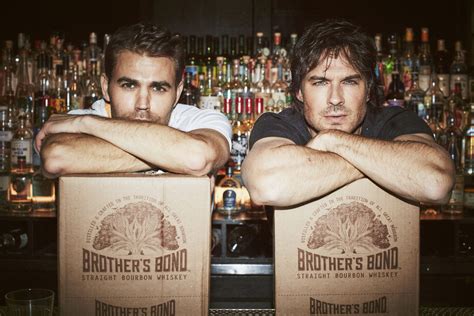 Brother's Bond Bourbon Ian Somerhalder, Paul Wesley Q&A