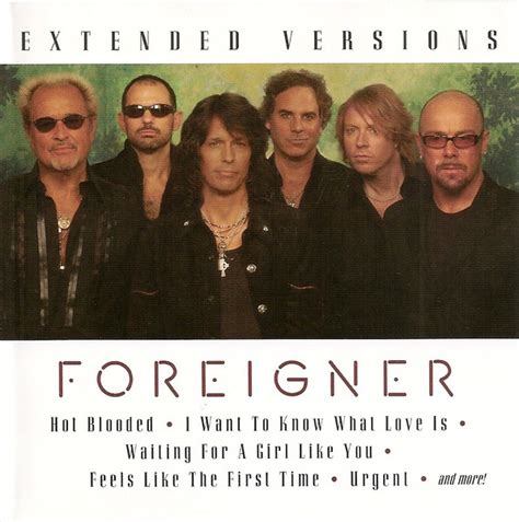 Foreigner – Extended Versions – CD (Album), 2006 [r1471345] | Discogs