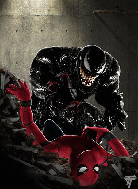 Spider-man vs Venom by Timetravel6000v2 on DeviantArt