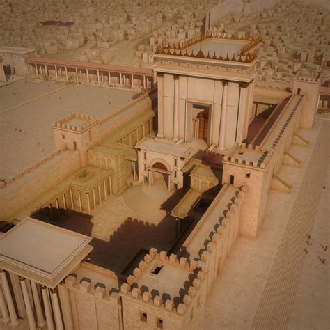 3D solomon temple herod model - TurboSquid 1205853