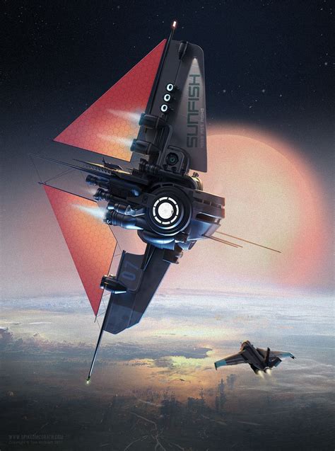 tom-mcgrath-thesunfish.jpg (1071×1440) | Spaceship art, Starship design ...