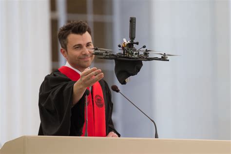 Mark Rober tells MIT graduates to throw themselves into the unknown ...